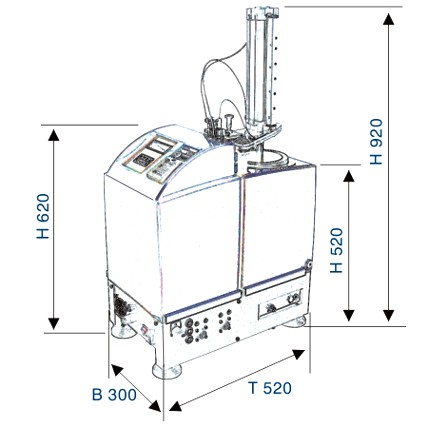 Auftragsgerät für PUR-Kleber HS 2150